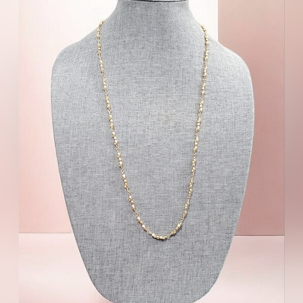 Vtg. Anne Klein Gold Necklace